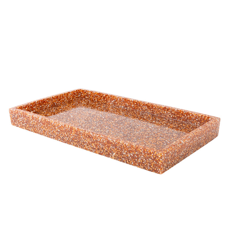 Porte-serviettes d'invité lumineux Sparkles Home | Accessoire de salle de bain en strass scintillant | Autoportant, Topaz