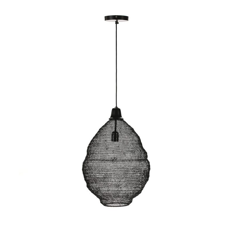 Hobner 1 - Light Black Unique/Statement Pendant