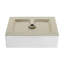 Lavabo vasque rectangulaire en céramique Voltaire 17