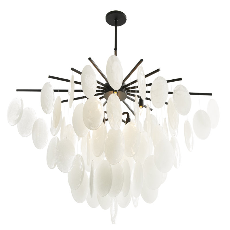 Tiffany 8 - Light Chandelier