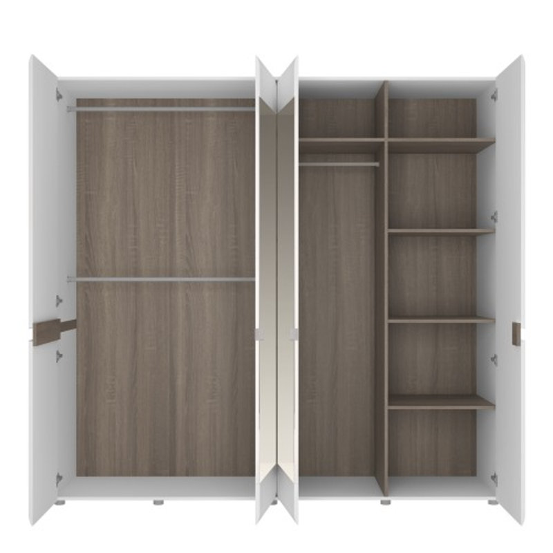 Lenetta 4 Door Wardrobe