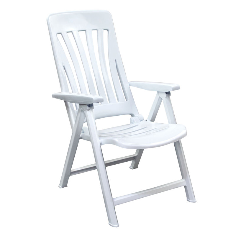 35.00cm H Stacking Armchair, White