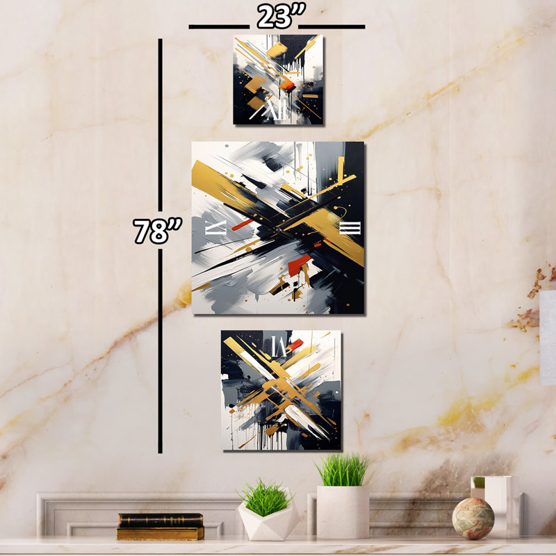 Jonuel Metal Wall Clock