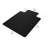 Mind Reader Office Chair Mat for Hardwood Floors, Under Desk Floor Protector, Rolling, PVC, 47.5"L x 35.5"W x 0.1"H