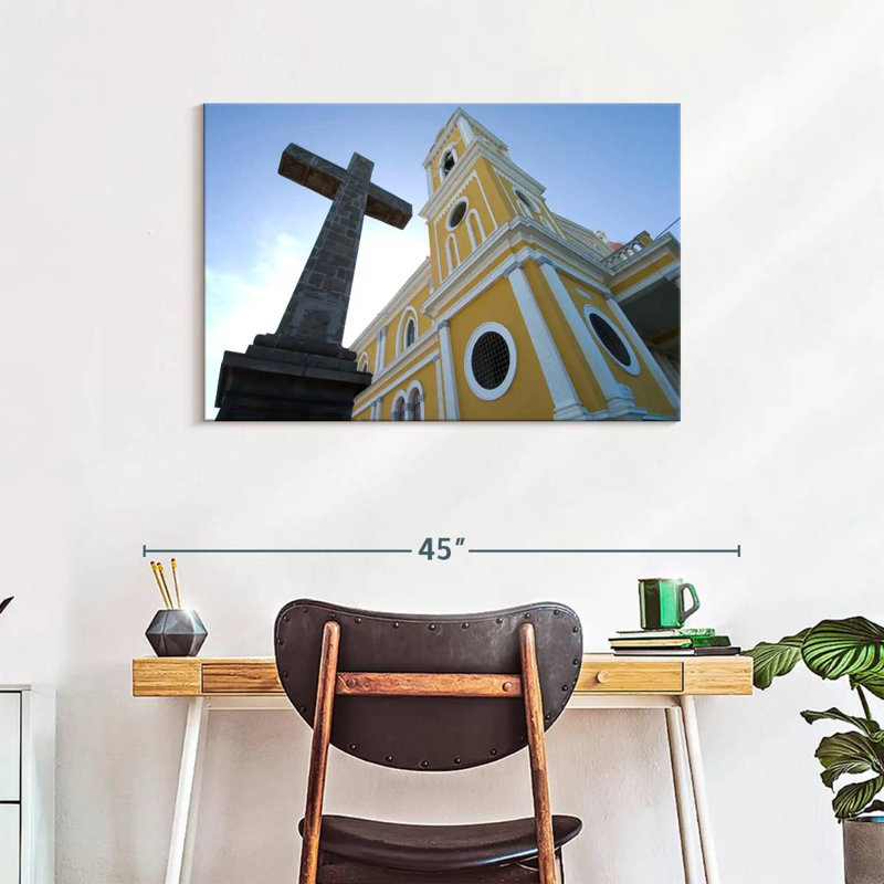 Cathédrale de Grenade, Nicaragua, H 24 po x l 36 po