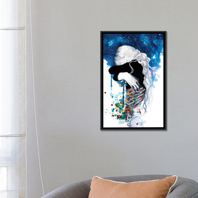 « anxiet », impression sur toile