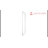 Solid French Double Doors Clear Glass | Lucia 2166 White Silk | Wood Solid Panel Frame Trims | Closet Bedroom Sturdy Doors-72" x 84" (2* 36x84)-Clear Glass-55331025