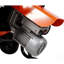 Mélangeur de ciment portatif horizontal 5CUFT (150L), mélangeur de béton portatif 110V-60HZ, couleur orange, certifié CSA