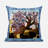 Floral Outdoor Reversible Throw Pillow-668783711-668783703