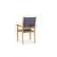 Ensemble repas d'extérieur carré en teck Crider Pearl 5 pièces-1518547244