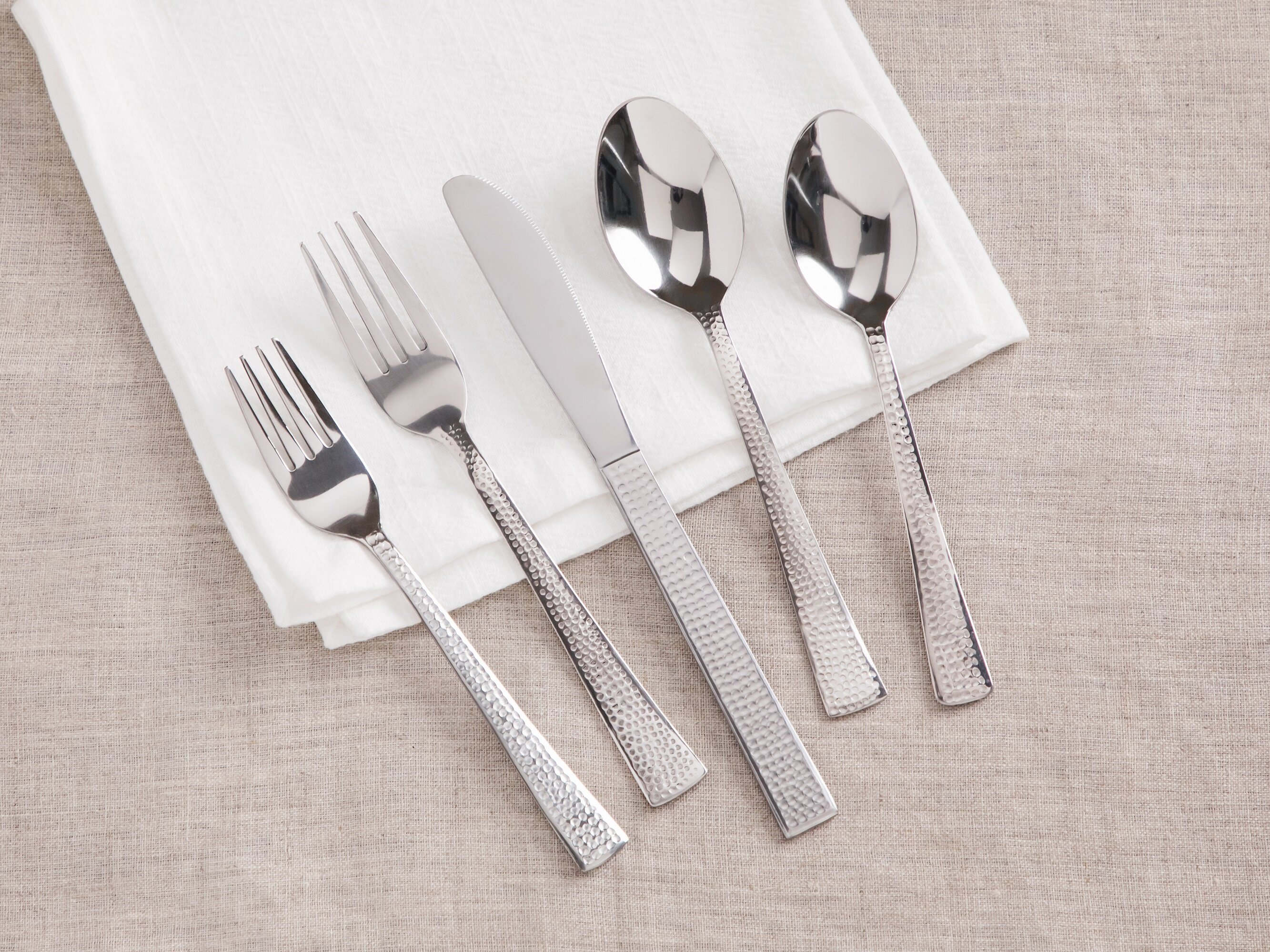 Prep & Savour Colby Stainless Steel Flatware Set - Service for 4 & Reviews