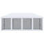 Tente avec auvent Pop Up Outsunny