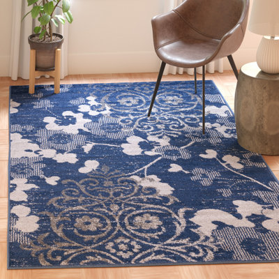 Tapis floral Mehl