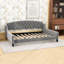 Full Size Tufted Upholstered Daybed with Slats-461719855
