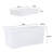 Wham Festive 3 Piece Tree & 2 Bauble Storage Boxes Clear