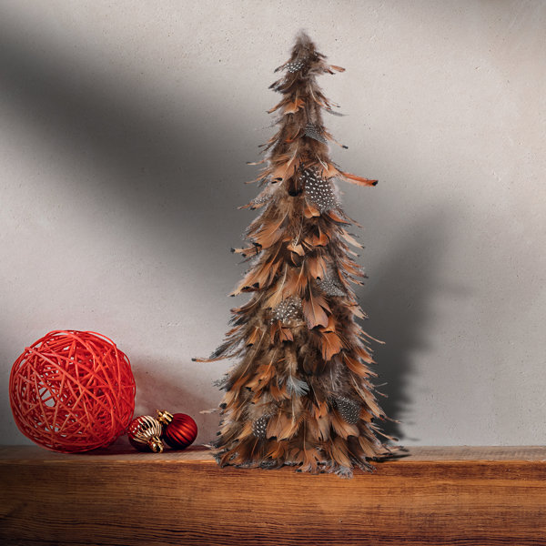 Holiday Feather & Tinsel Trees – Traditions