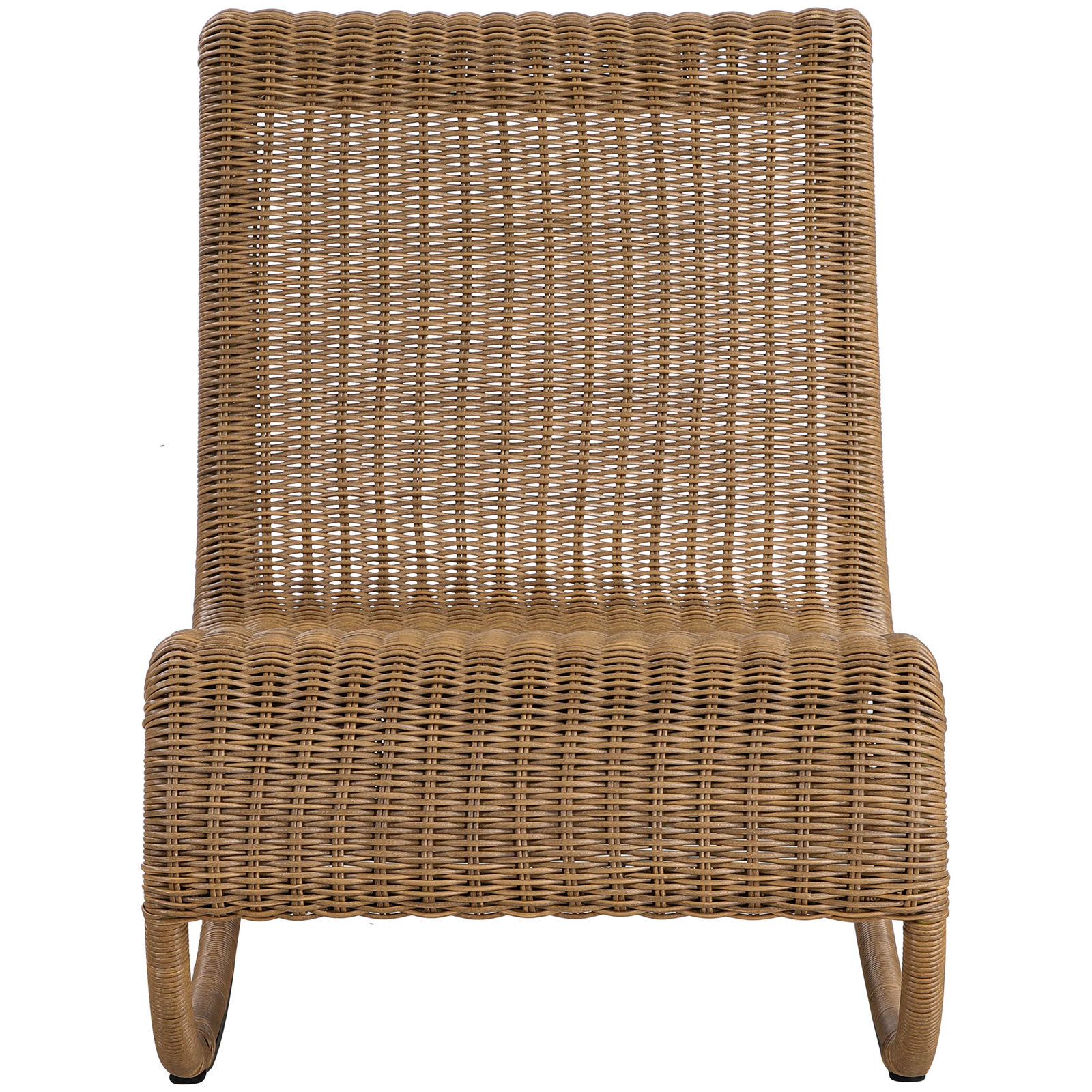 Antigua Wicker Outdoor Patio Rocker, Natural
