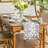 Monochrome Birds & Flowers Table Runner - Linen For Spring, Summer & Fall Décor-1892312366-1892312277