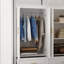 Large Combination Freestanding Armoire With 8 Drawers