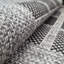 Gere Rug Non Slip Flat Weave Border Check Geometric Kitchen Living Room Carpet-1024402161-1028052678