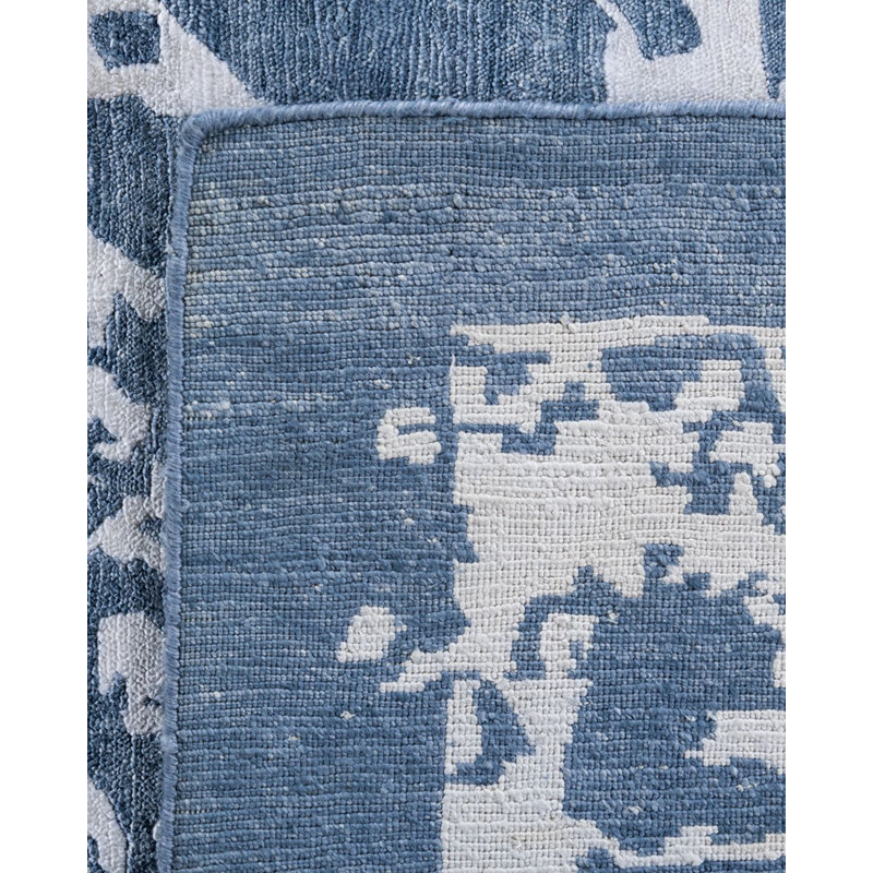 Overdyed One-of-a-Kind 9' 0" X 12' 1" Hand Knotted Area Rug