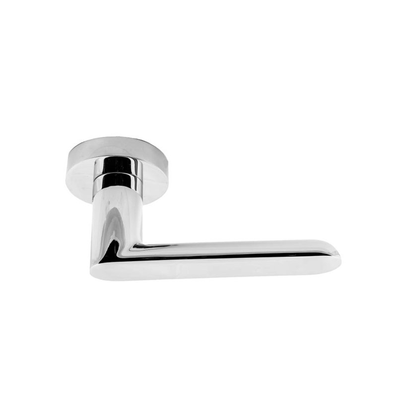 Privacy Door Lever, Polished Stainless Steel, 2-3/8"