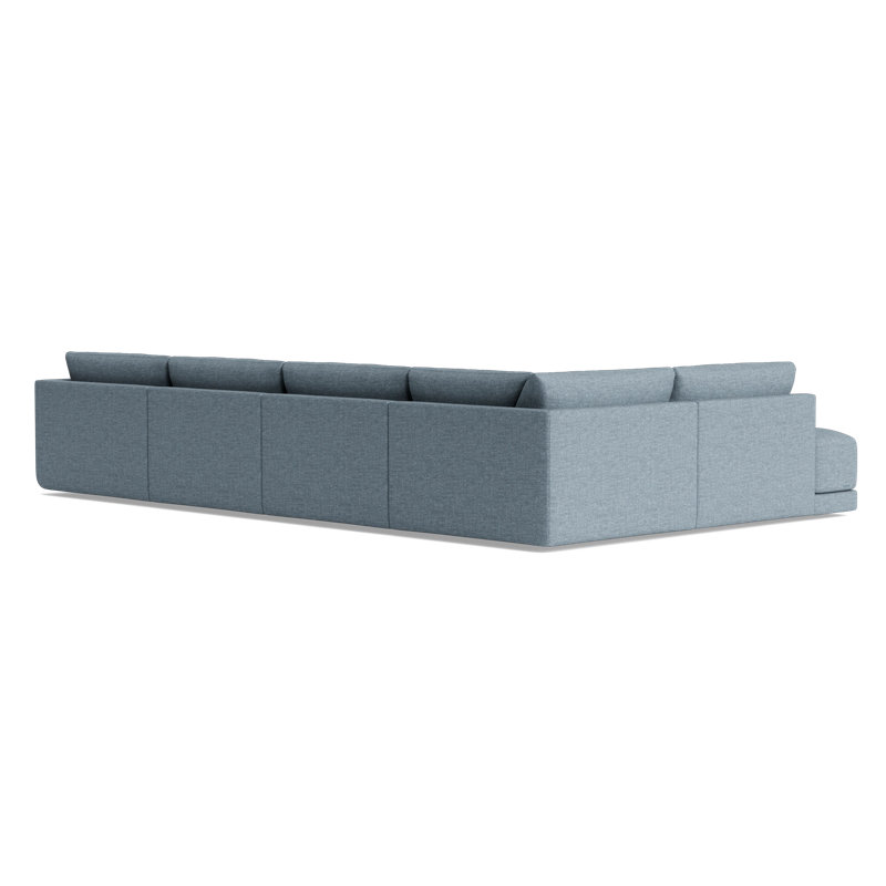 Eva Modular Sectional, Left Hand Facing, Performance Weave - Natural