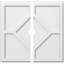 Médaillon de plafond contemporain en PVC de qualité architecturale Embry-36076135