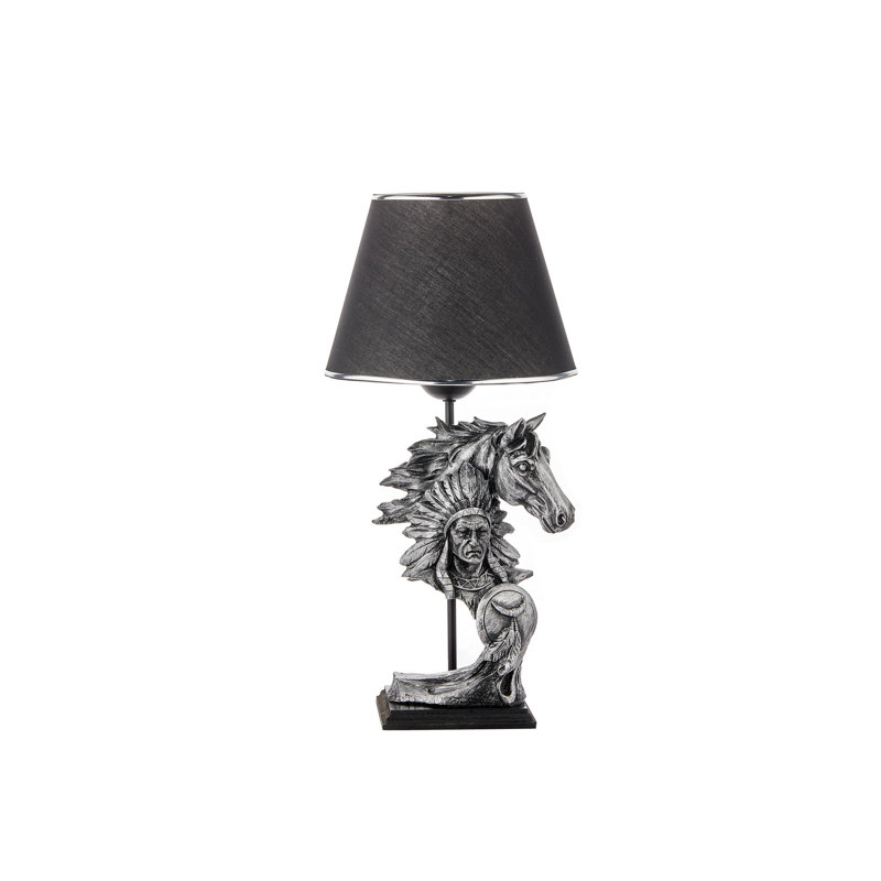 Lampe de table Danwood, gris, Noir