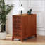Table de bout avec 3 tiroirs