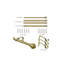 Awan Gold Curtain Track/Rail-1283574045