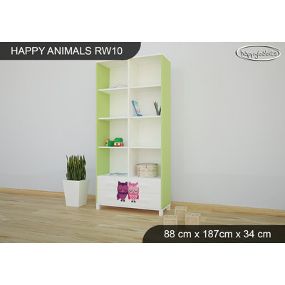 187 cm H X 88 cm W Kids Cube Bookcase