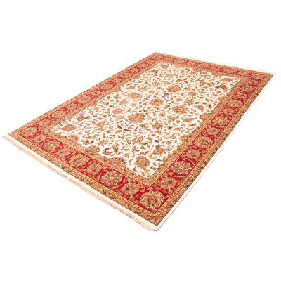 Tapis crème Finest Agra Jaipur 12 po 1 po x 17 po 10 po