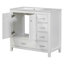Meuble-lavabo blanc 36 po avec lavabo