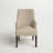 Malge Upholstered Arm Dining Chair - Cream Stain Resistant-415550613