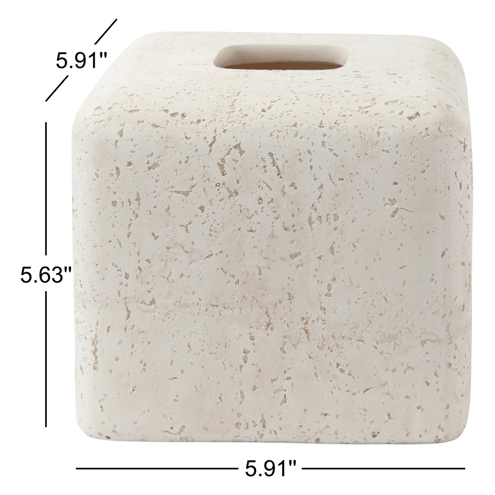Tuberose Tissue Box Cover