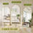 Arched Metal Oversized Full Length Mirrors Wall Mirrors with Stand-125578527-125578528