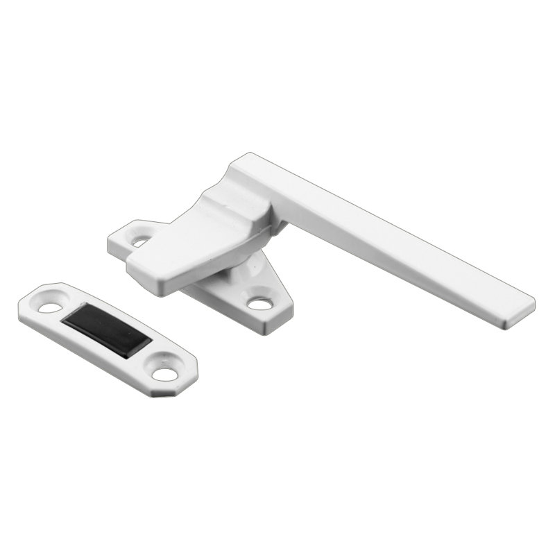 Prime-Line Right-Handed, Casement Locking Handle with Offset Base (Single Pack), White
