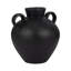 Vase en terre cuite fabriqué à la main avec deux poignées - Pichet d'inspiration moderne Amphora pour un décor élégant - Vase sculptural élégant pour arrangements floraux, tablettes ou présentoir de table-520213859