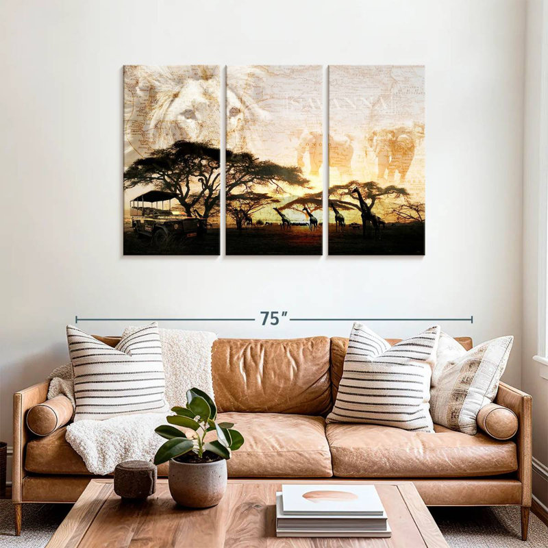 Sebbie Savanna, 36" H x 57" W