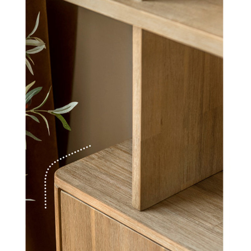 American style retro display bookcase
