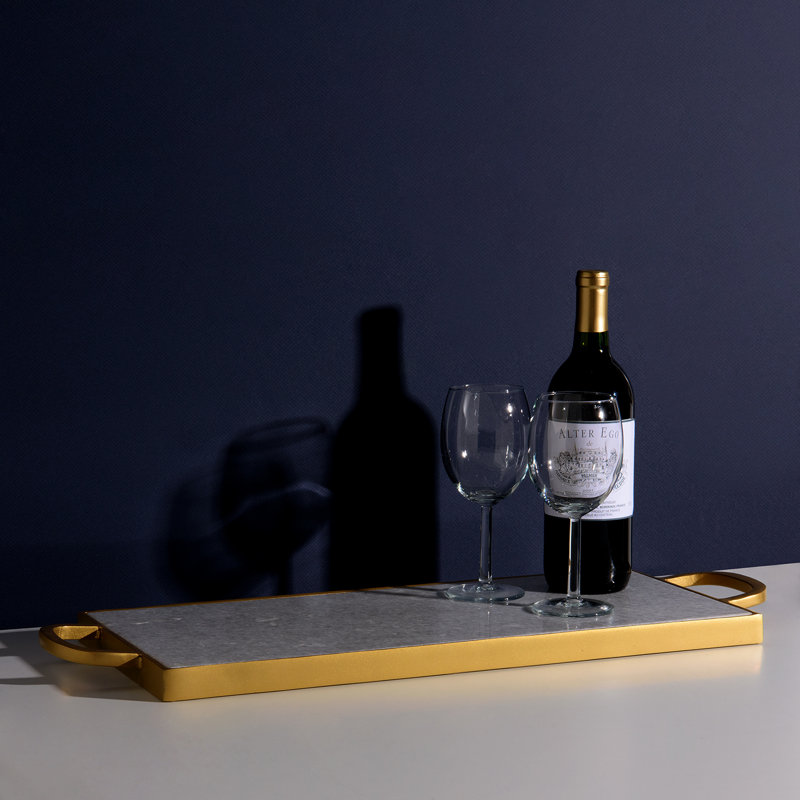Plateau de service Derr, Blanc