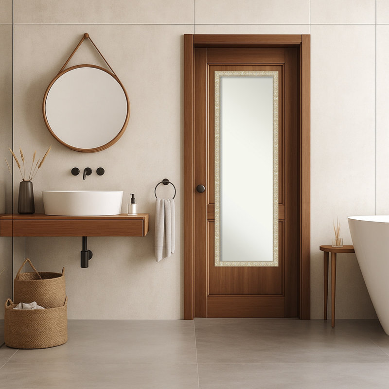 Miroir mural, miroir mural Lila, Argent argent