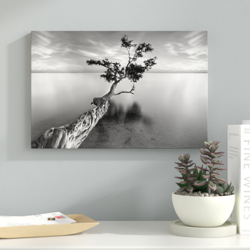 « Water Tree XIII », reproduction de photo sur toile tendue, H 41 po x l 61 po x P 1,5 po, Pas de tapis, Toile tendue