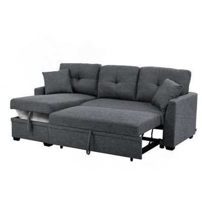 Modular Sleeper Sectional Sofa With Storage