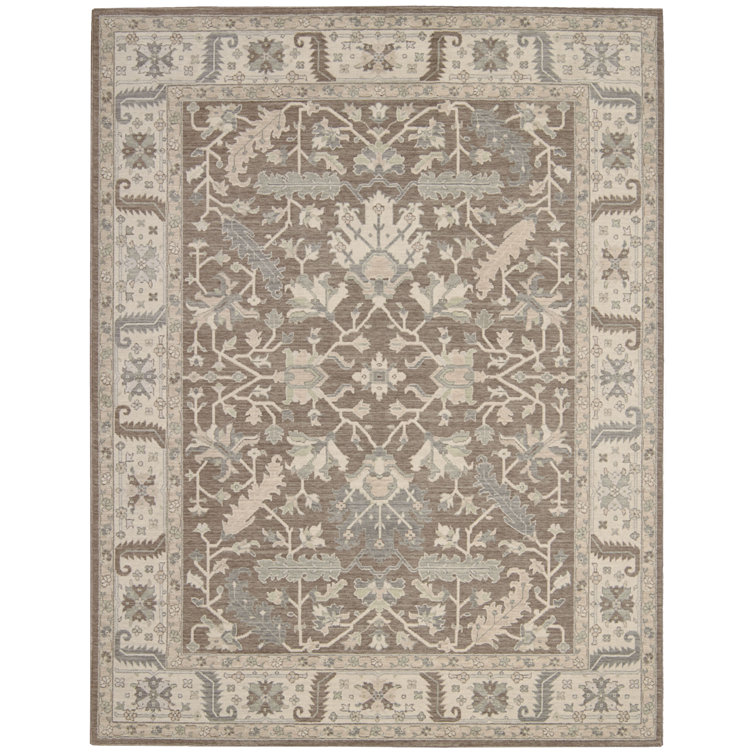 Tapis brun-fauve Deeksha