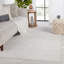 Tapis gris clair à motif floral Wahl-1431959499