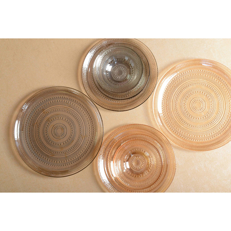 Caesar 28cm Dinner Plate, Amber