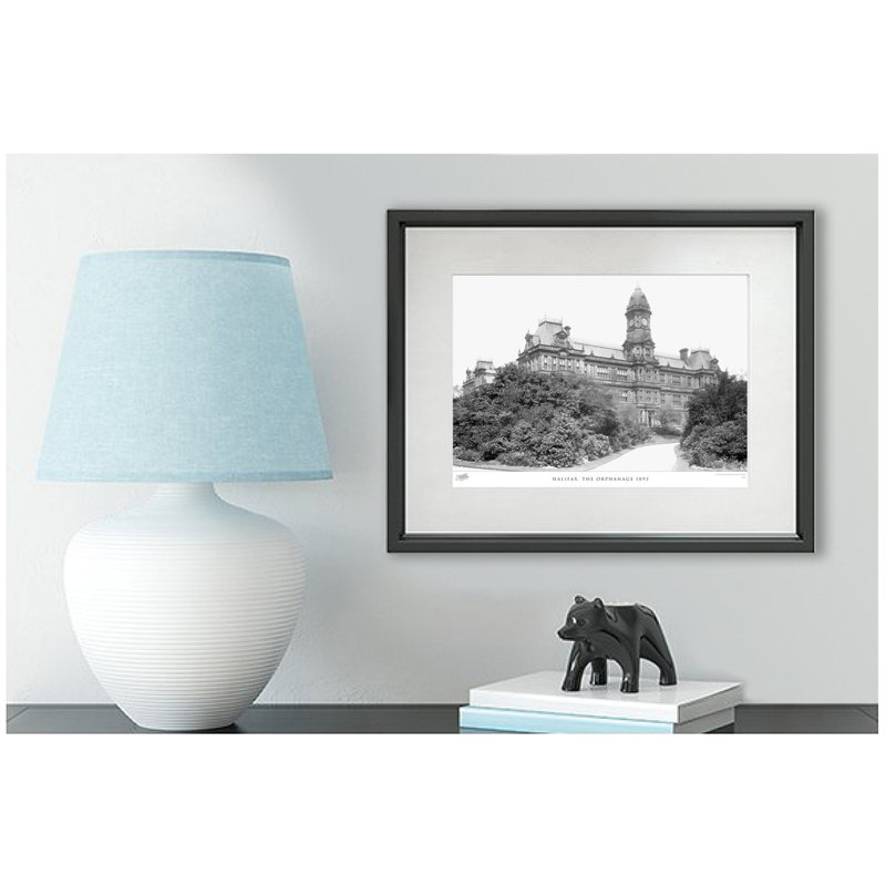 Halifax, The Orphanage 1893 - Single Picture Frame Print, 45cm H x 60cm W x 2.3cm D