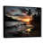Black Floater Framed